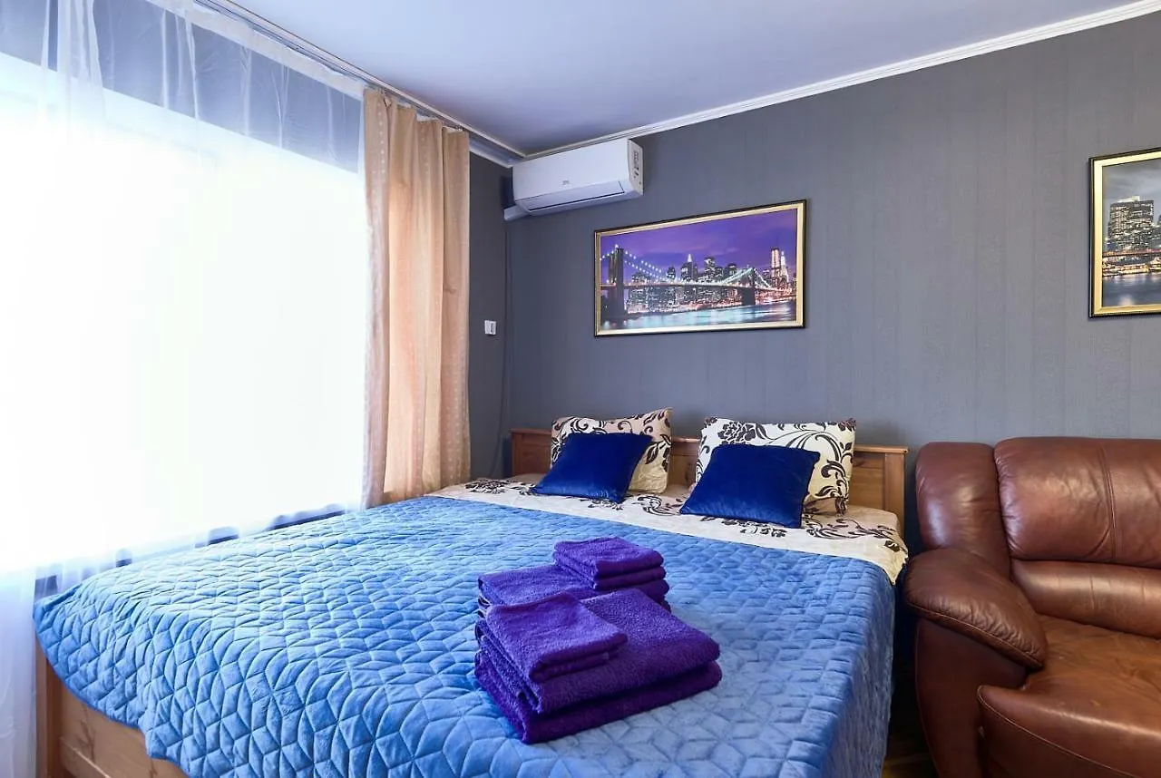 Modern Trio: Central Metro Apartments Kyiv Ukraine