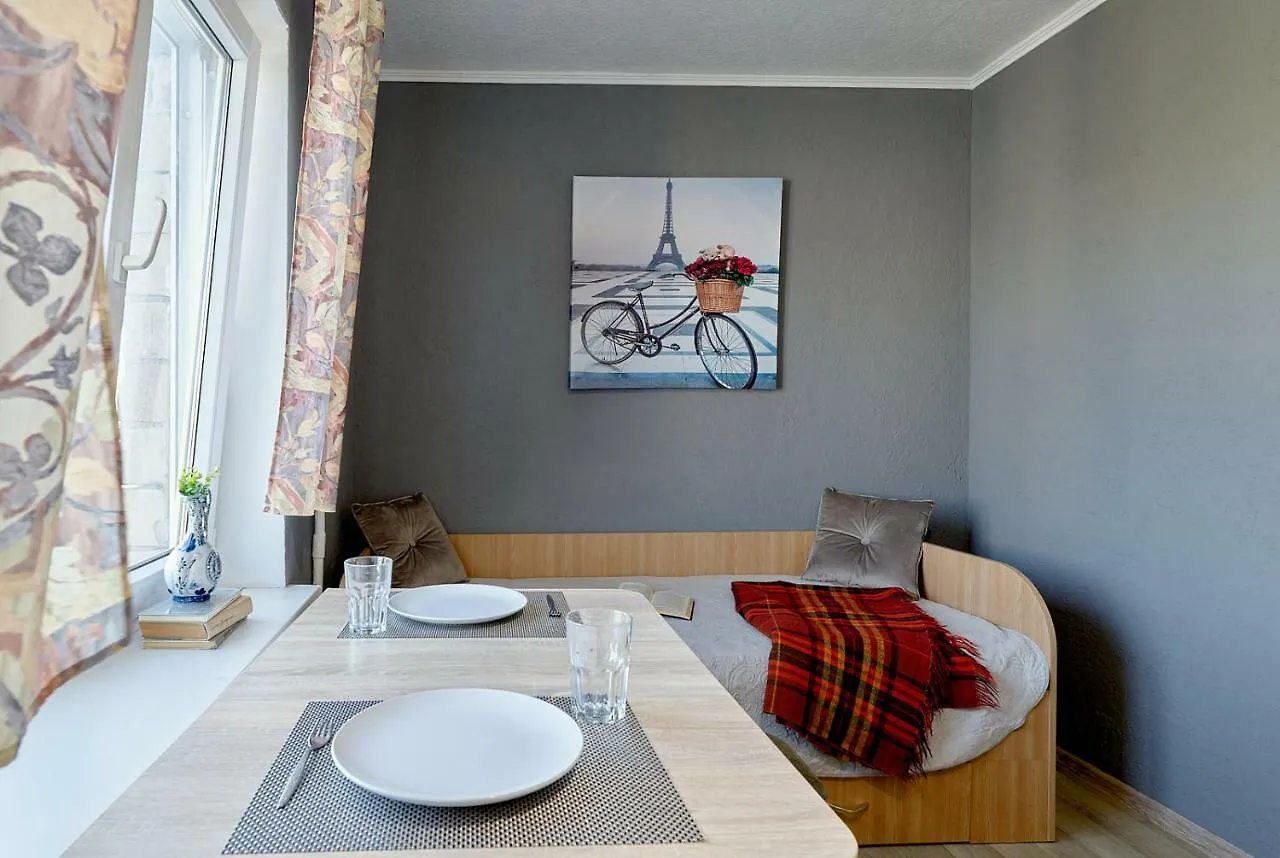Modern Trio: Central Metro Apartments Kyiv Ukraine